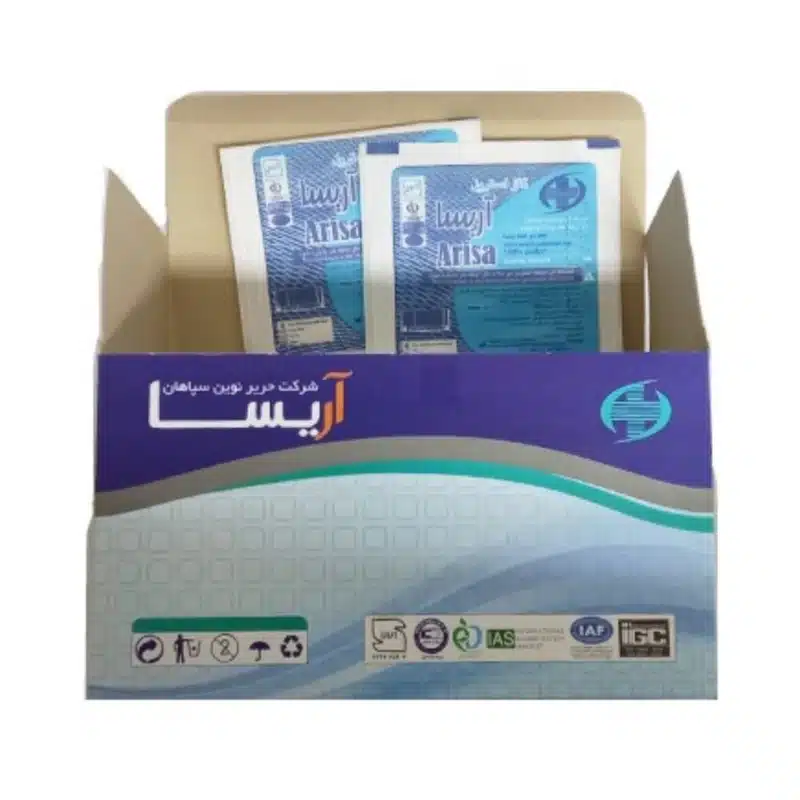 گاز استریل آریسا 1 گاز استریل آریسا