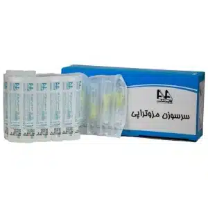 سر سوزن مزوتراپی گیج 30 زرد آوا