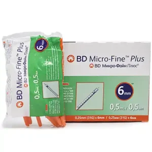 سرنگ انسولین بی دی bd