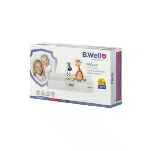 ترازو نوزاد دیجیتال همراه قدسنج بی ول مدل Pro-161