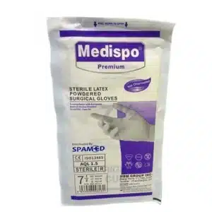 دستکش جراحی کم پودر مدیسپو