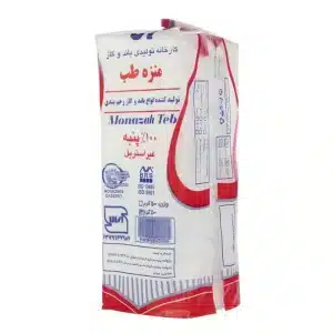 گاز غیر استریل (کیلویی) 400 گرمی منزه طب