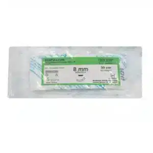 نخ بخیه نایلون 10/0 دو سوزنه اسپاچولا با سوزن 8 سوپا