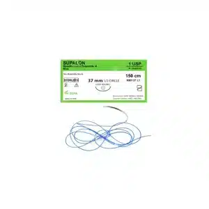 نخ بخیه نایلون لوپ راند با سوزن 37 سوپا