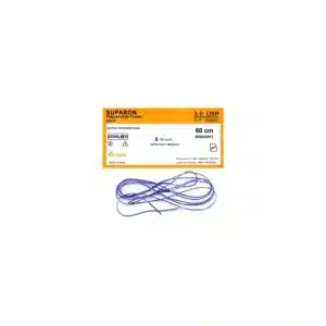 نخ بخیه ویکریل بدون سوزن 6 رشته ای سوپا