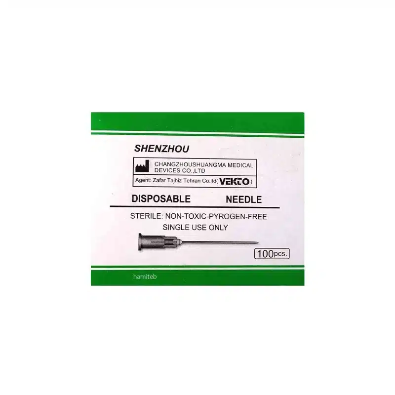 سر سوزن گیج 21 سبز شنزو (وکتو) 1 سر سوزن گیج 21 سبز شنزو (وکتو)