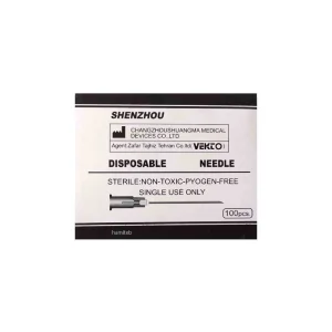 سر سوزن گیج 22 مشکی شنزو (وکتو)