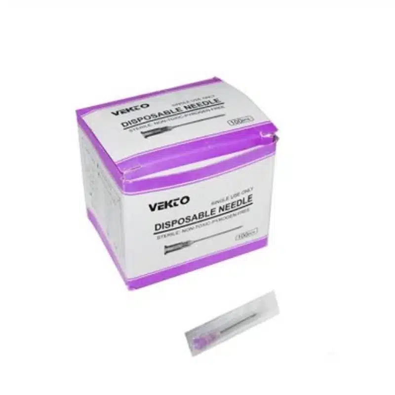 سر سوزن گیج 24 بنفش شنزو (وکتو) 1 سر سوزن گیج 24 بنفش شنزو (وکتو)